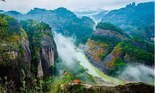 武夷山景区_武夷山景区地图