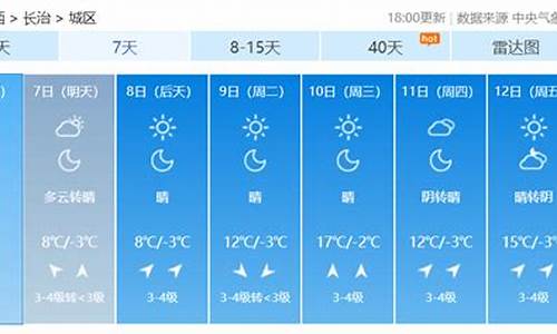 壶关天气预报七天查询_壶关天气预报