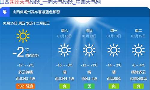 朔州天气预报15天气报_朔州天气预报15天气预报一周