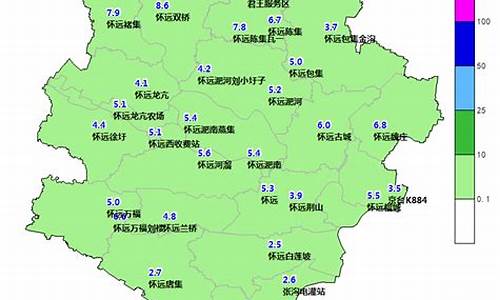 怀远天气预报一周天气_怀远天气预报15天30天